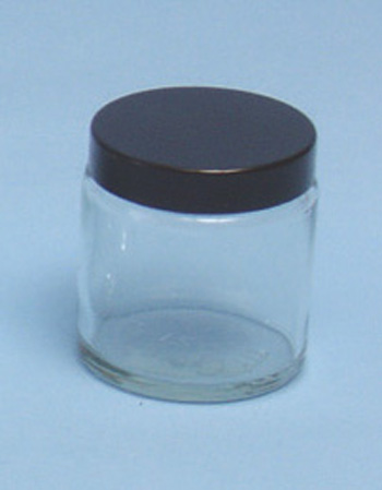 Small glass screw top jar, 125mls