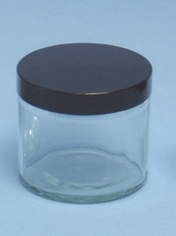 Medium glass screw top jar, 250mls,