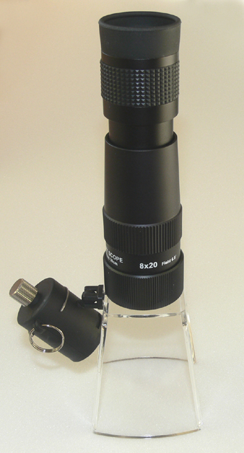 Gallery scope with microstand LED x24 compact microscope