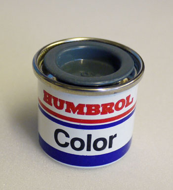 Grey enamel paint No.5