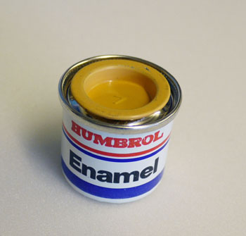 Light Buff enamel paint No.7