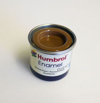 Tan enamel paint No.9