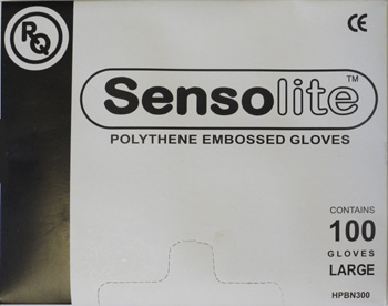 Polythene gloves - per 100